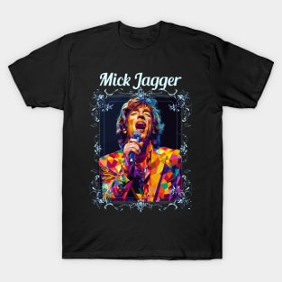 MICHAEL PHILIP JAGGER MUSICIAN FAN ART T-Shirt